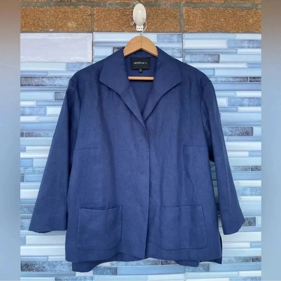 Lafayette 148 linen jacket size medium - Picture 1 of 13